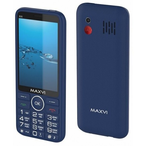 Телефон MAXVI B35 Blue (синий) 
