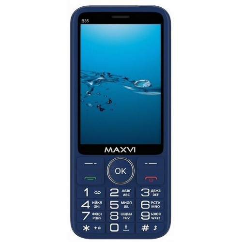 Телефон MAXVI B35 Blue (синий) 1
