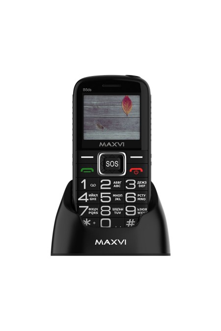 Телефон MAXVI B5ds Black (черный) 