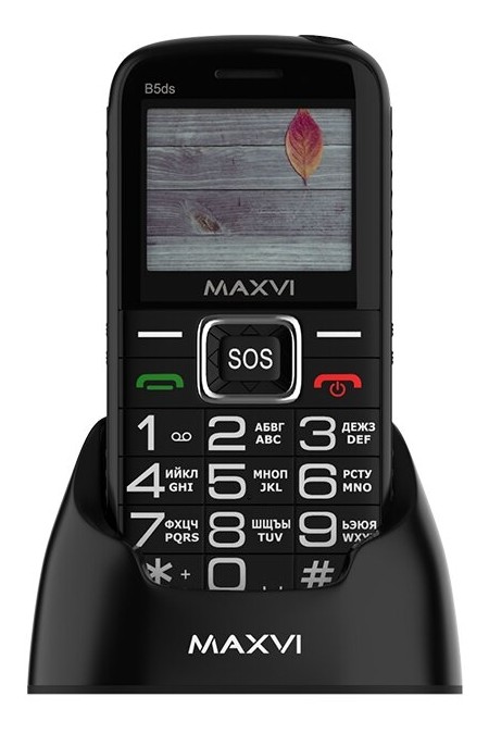 Телефон MAXVI B5ds Black (черный) 3