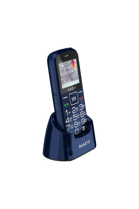 Телефон MAXVI B5ds up Blue (синий) 2