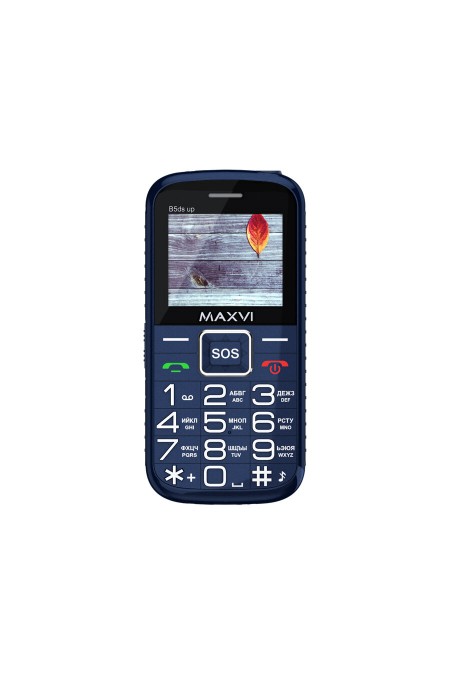 Телефон MAXVI B5ds up Blue (синий) 4