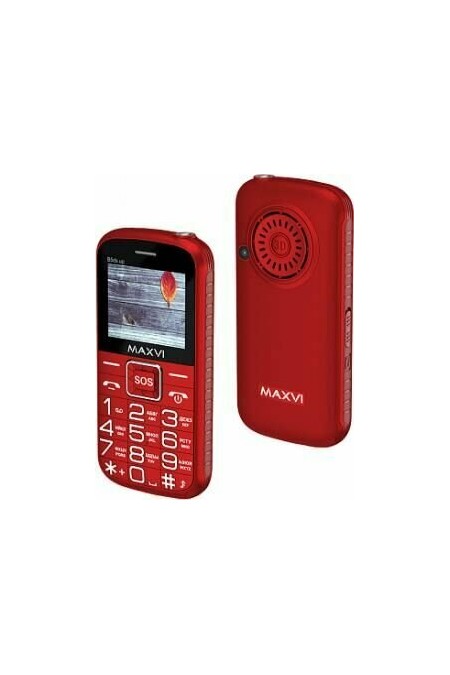 Телефон MAXVI B5ds up Red (красный) 1