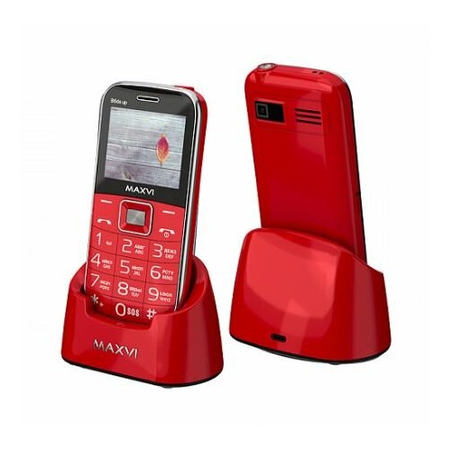 Телефон MAXVI B5ds up Red (красный) 8