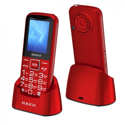 Телефон MAXVI B5ds up Red (красный) 9