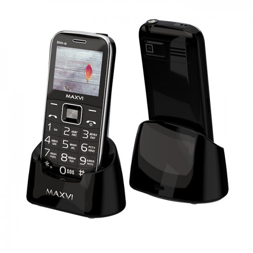 Телефон MAXVI B6ds up Black (черный) 