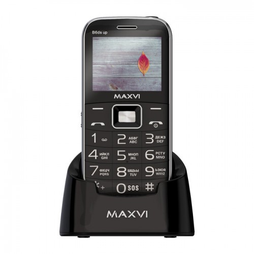 Телефон MAXVI B6ds up Black (черный) 1