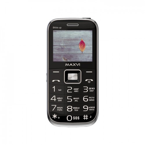 Телефон MAXVI B6ds up Black (черный) 3