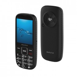 Телефон MAXVI B9 Black (черный)