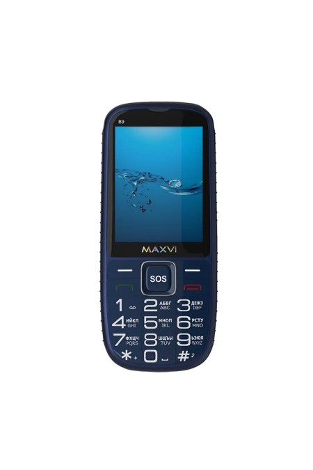 Телефон MAXVI B9 Blue (синий) 1