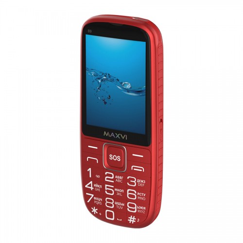 Телефон MAXVI B9 Red (красный) 