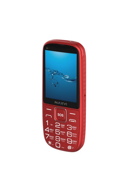 Телефон MAXVI B9 Red (красный) 1