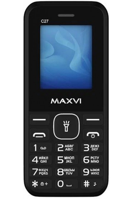 Телефон MAXVI C27 Black (черный) 5