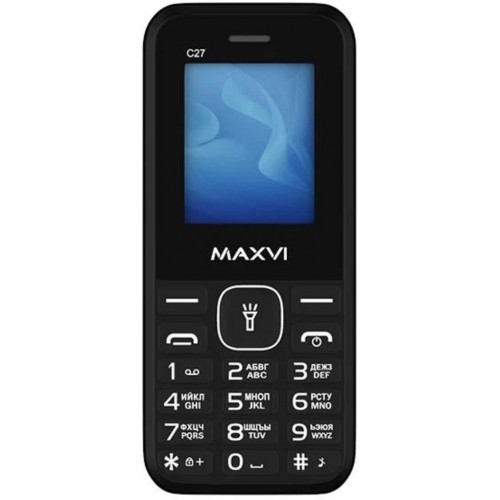 Телефон MAXVI C27 Black (черный) 5