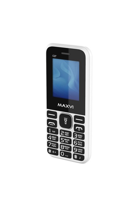 Телефон MAXVI C27 White (белый) 1