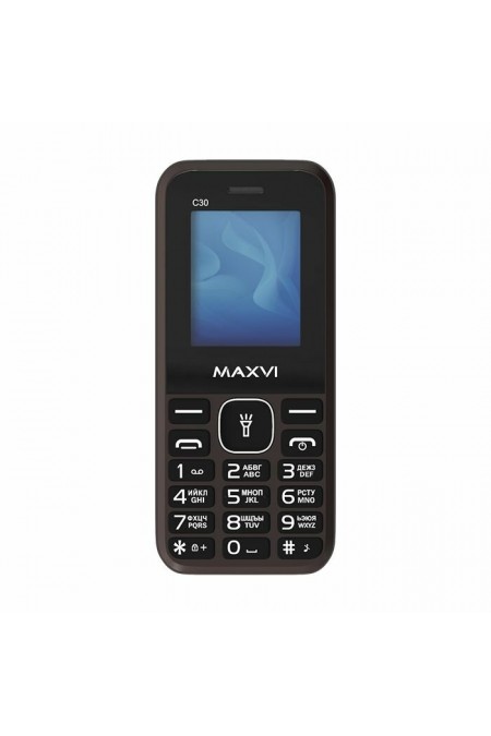 Телефон MAXVI C30 Brown (коричневый) 9