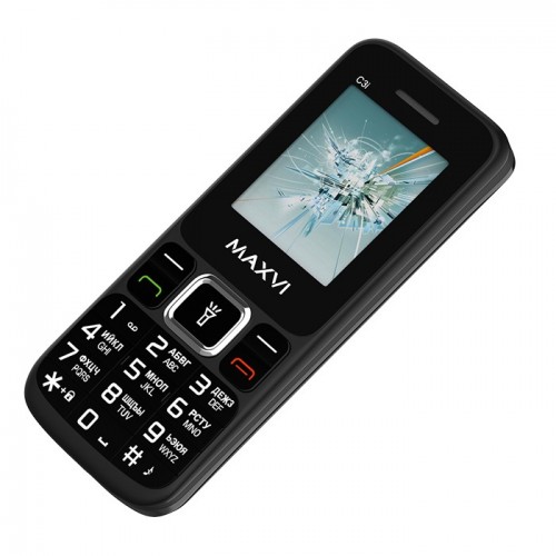 Телефон MAXVI C3i Black (черный) 3