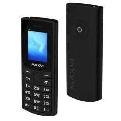 Телефон MAXVI C40 Black (черный)