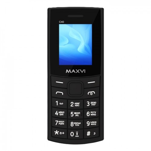 Телефон MAXVI C40 Black (черный) 2