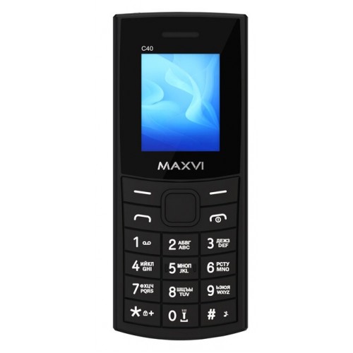 Телефон MAXVI C40 Black (черный) 9
