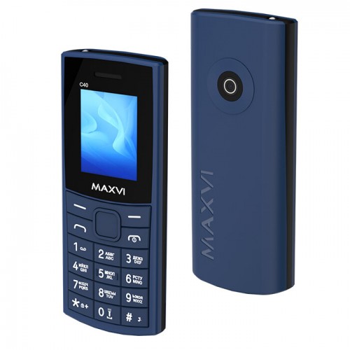 Телефон MAXVI C40 Blue (синий) 