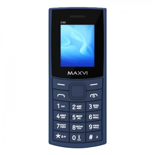 Телефон MAXVI C40 Blue (синий) 8