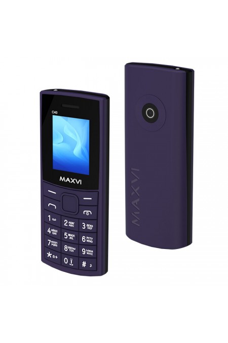 Телефон MAXVI C40 Purple (фиолетовый) 1