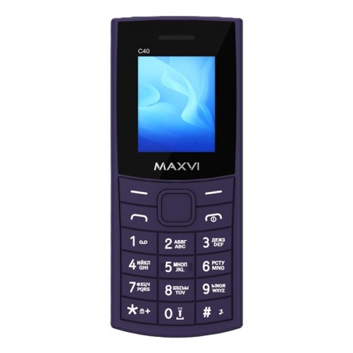 Телефон MAXVI C40 Purple (фиолетовый) 3