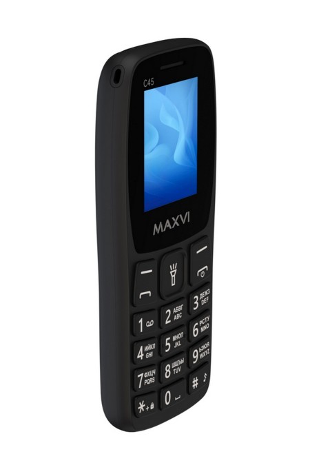 Телефон MAXVI C45 Black (черный) 3