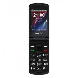 Телефон MAXVI E10 Black (черный)