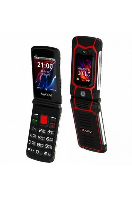 Телефон MAXVI E10 Red (красный) 1