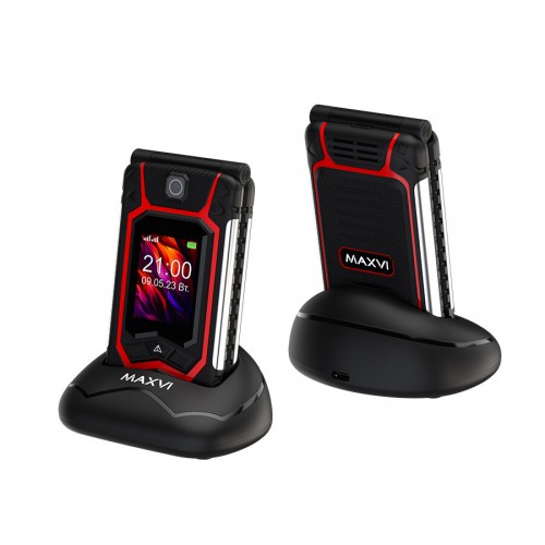 Телефон MAXVI E10ds Red (красный) 3