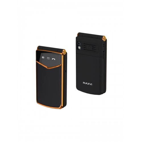Телефон MAXVI E11ds Black/Gold (черный/золотой) 1