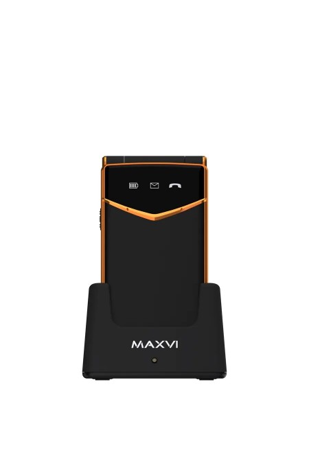 Телефон MAXVI E11ds Black/Gold (черный/золотой) 3
