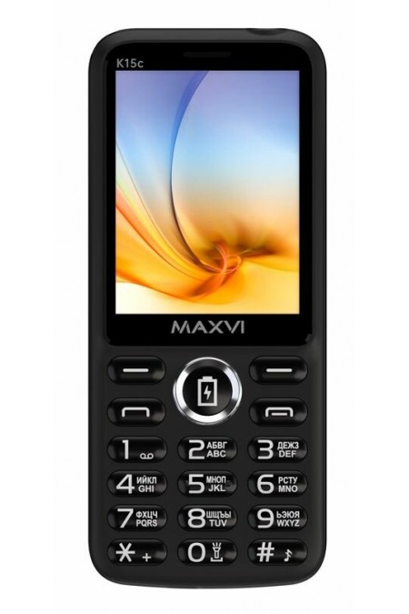 Телефон MAXVI K15c Black (черный) 1