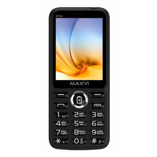 Телефон MAXVI K15c Black (черный) 1