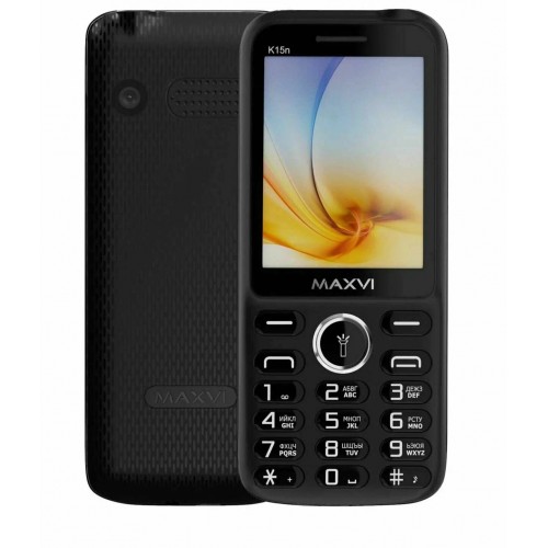 Телефон MAXVI K15n Brown (коричневый) 1