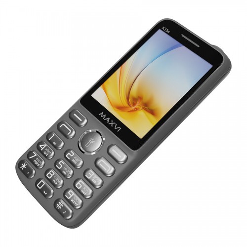 Телефон MAXVI K15n Grey (серый) 1