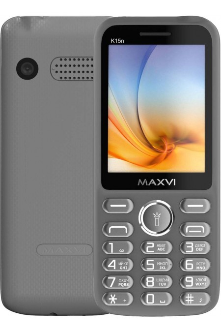 Телефон MAXVI K15n Grey (серый) 