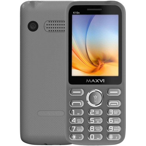 Телефон MAXVI K15n Grey (серый) 4