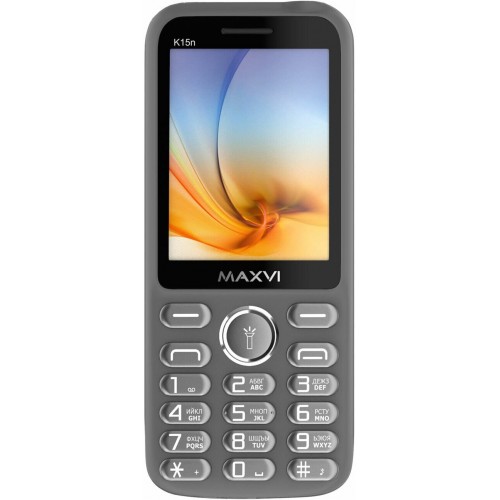 Телефон MAXVI K15n Grey (серый) 5