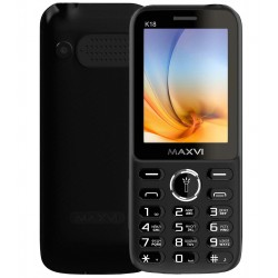 Телефон MAXVI K18 Black (черный)