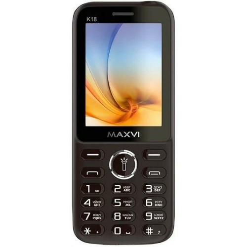 Телефон MAXVI K18 Brown (коричневый) 1