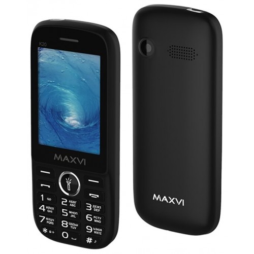 Телефон MAXVI K20 Black (черный) 7