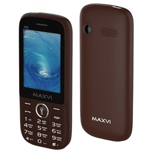 Телефон MAXVI K20 Coffee (кофейный) 6
