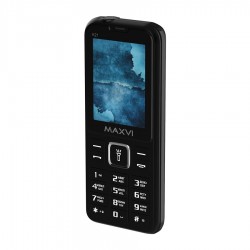 Телефон MAXVI K21 Black (черный)