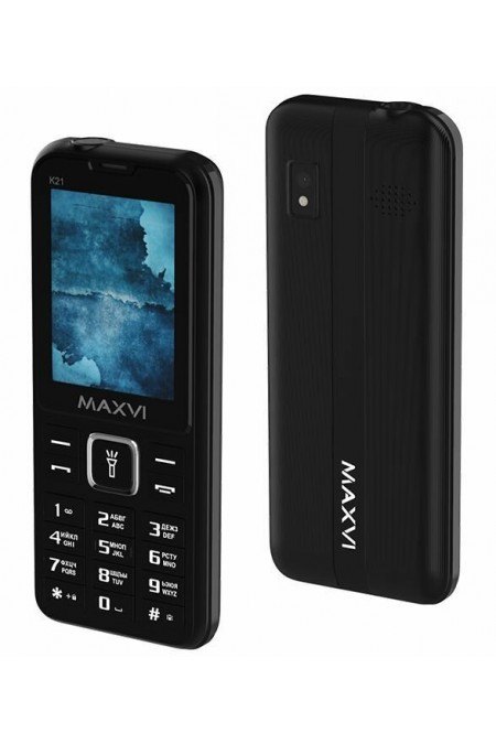Телефон MAXVI K21 Black (черный) 