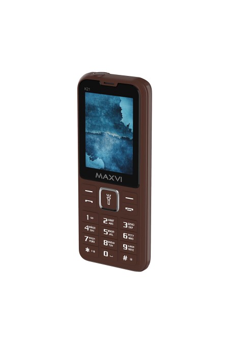 Телефон MAXVI K21 Chocolate (шоколад) 1