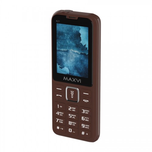 Телефон MAXVI K21 Chocolate (шоколад) 1