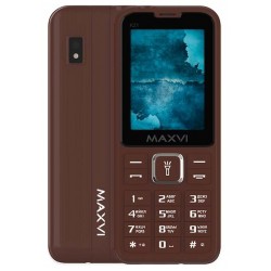 Телефон MAXVI K21 Chocolate (шоколад)